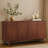 Modern 4-Door Sideboard Buffet Cabinet with Adjustable Shelves & Fluted Push-Open Doors for Dining or Living Room-765944802