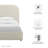 Keynote Upholstered Fabric Curved Platform Bed-101181372-101181368
