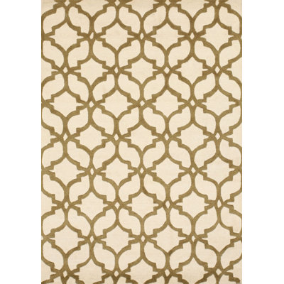 Hand Tufted Wool Geometric Area Rug
