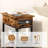 Daymien End Table Set with Storage and Built-In Outlets