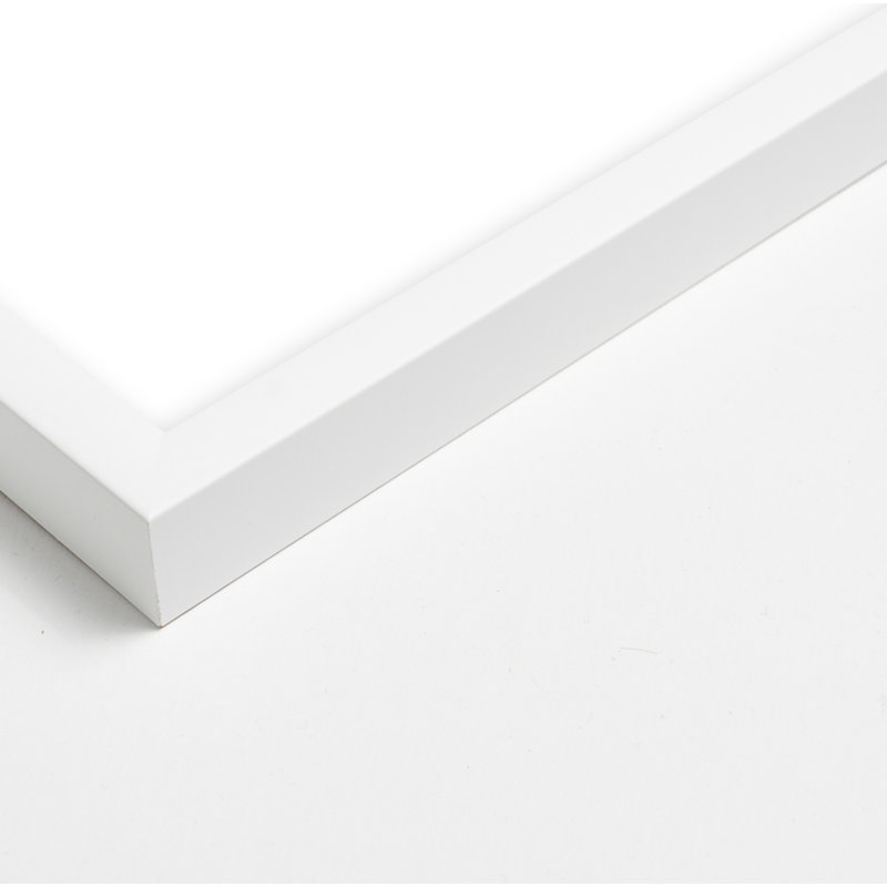Menton Linework par Studio M - ensemble de 3 reproductions de cadres photo, H 20 po x l 28 po, White