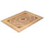 Tapis unique en laine noué à la main 9 pi 3 po x 12 pi 1 po nouvel âge Hayner en brun / beige / marron