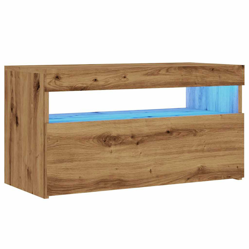 Madline TV Stand, Artisan Oak, 75cm