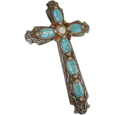 The Holiday Aisle® Wall Cross Decor Handmade Religious & Spiritual