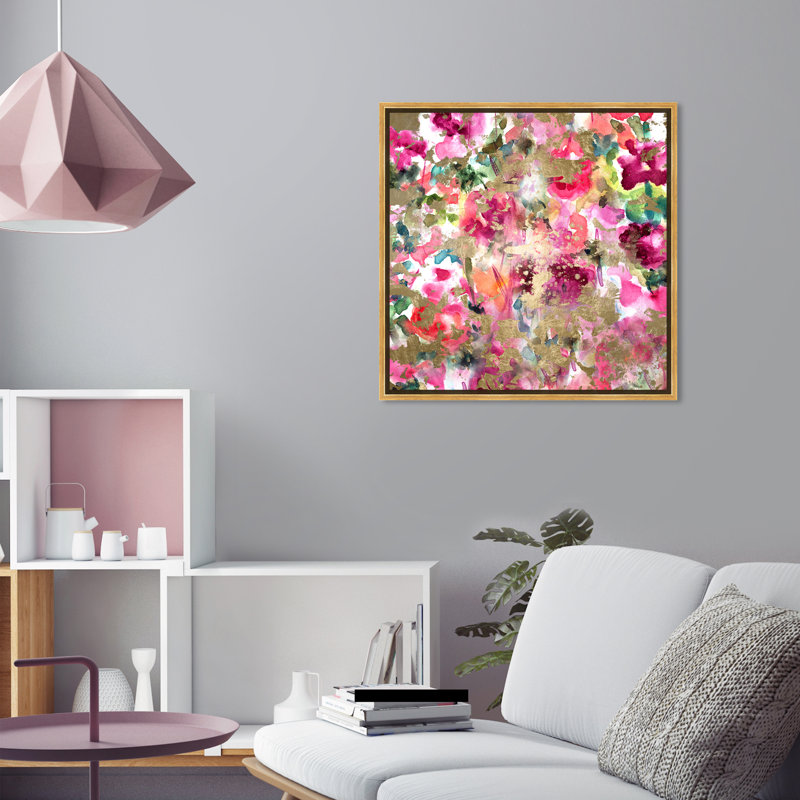 Wilderness - Cadre photo, impression sur toile, Cadre doré, H 16 po x l 16 po