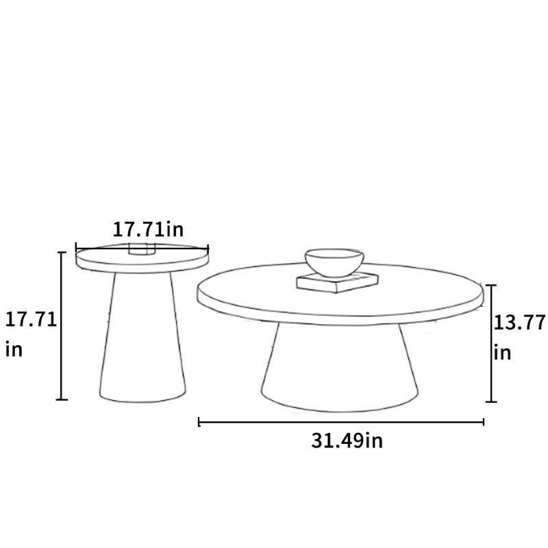 Table basse Simple Style