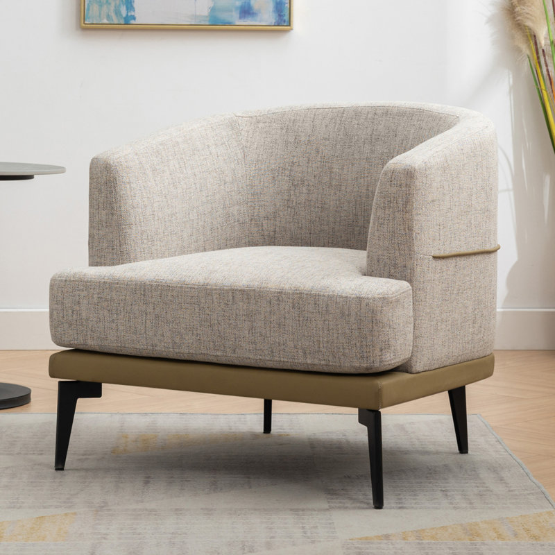 Fauteuil demi-tonneau Modern
