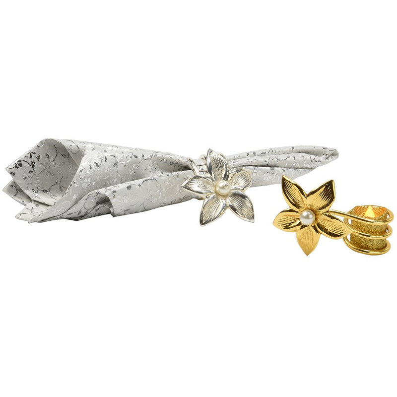 Flower Vine Wrapped Napkin Ring