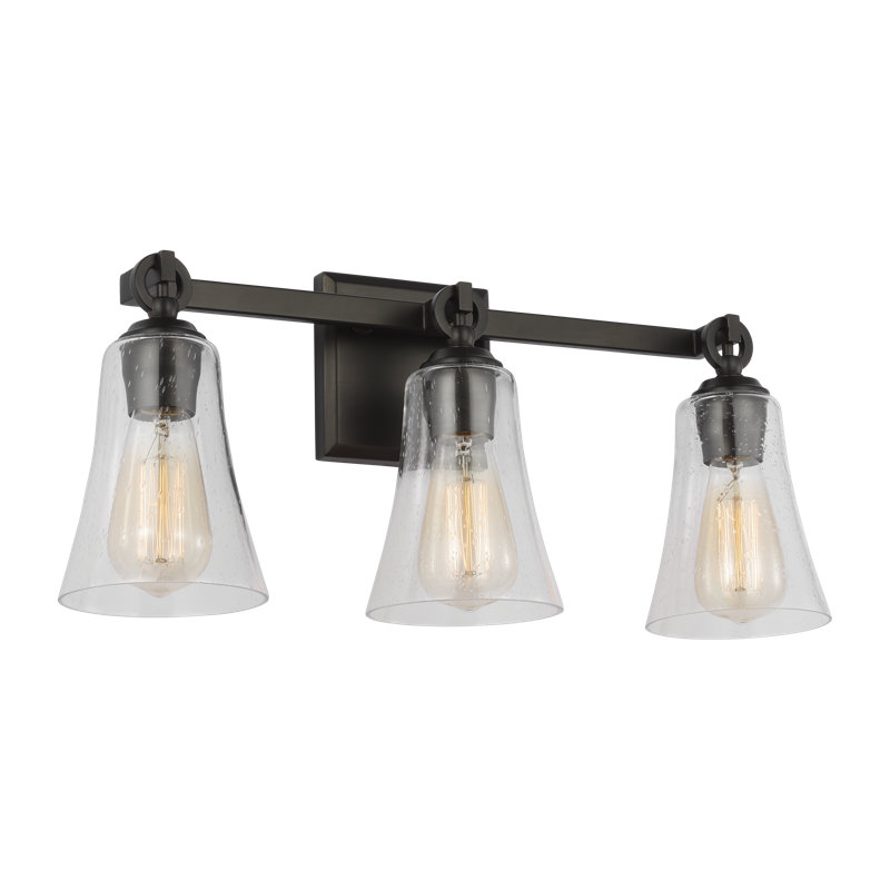 Monterro 3 - Light Vanity from Visual Comfort Studio, Aged Iron