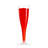 100 Plastic Champagne Flutes