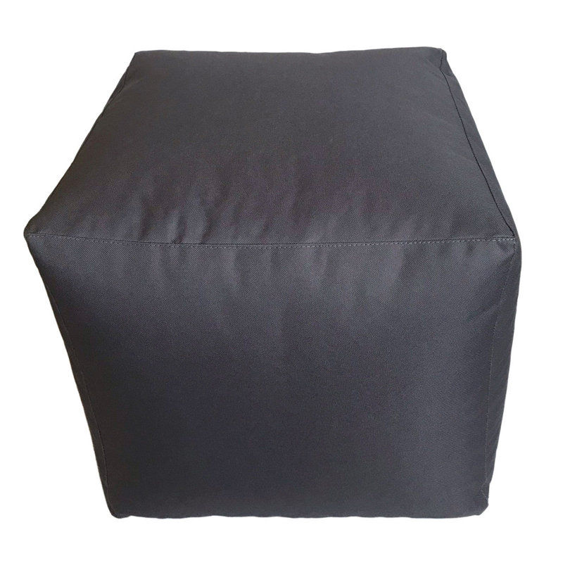 Darrion 45cm Wide Pouf Ottoman, Red