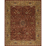 Mahal Hand Knotted Wool Area Rug