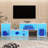 Bittar 55'' Entertainment Center Free Association Combinable TV Stand with LED Strip for up to 75"-2079236365