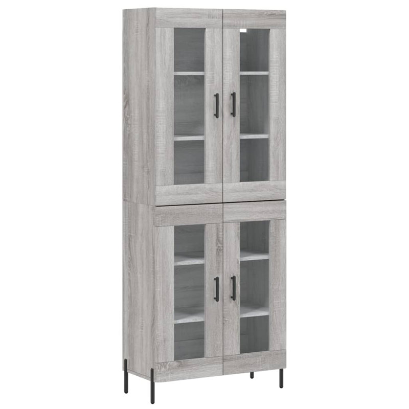 69.5cm Sideboard, Grey Sonoma