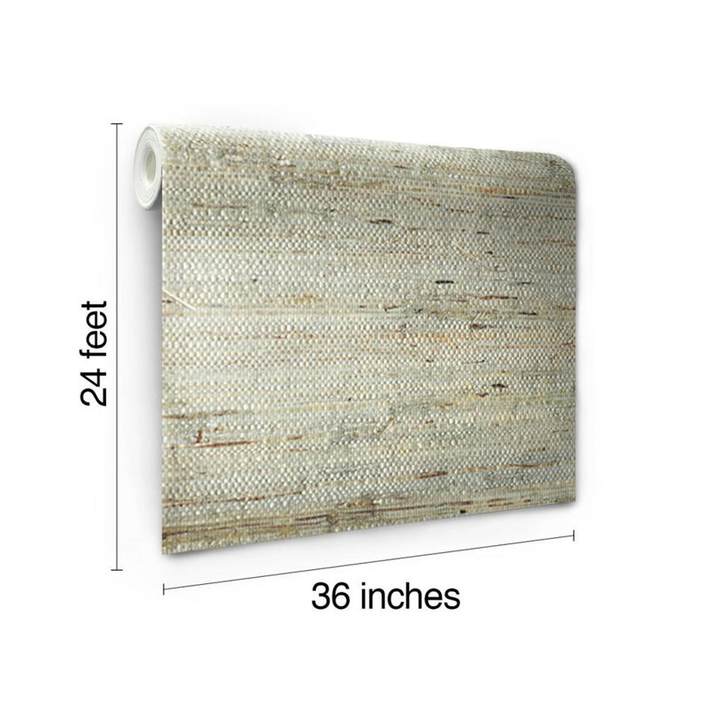 Urban Retreat 24' x 36" Grasscloth Wallpaper