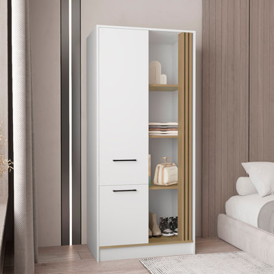 Vance Armoire Natural Oak