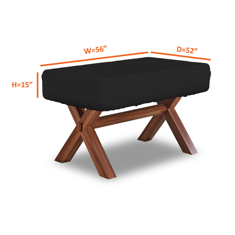 High Density Indoor/Outdoor Foosball Table Cover, Patio Rectangular Game Table Cover, UV Resistant, 15" H x 56" W x 52" D