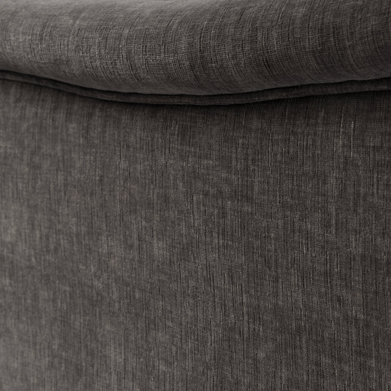 Riebe Upholstered Armchair, Grey Polyester