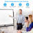 Costway Yes Freestanding Metal Combination Board