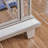 Katrien 58'' W Mirror/Silver Electric Fireplace