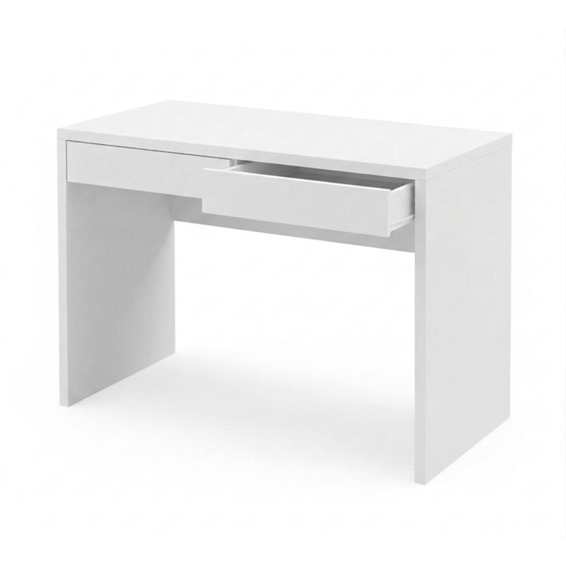 100cm Wide Minimalist Computer Desk with 2 Drawers