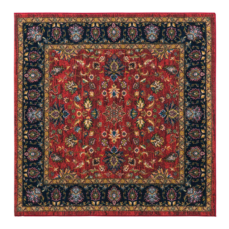 Abisha Oriental Indoor Rug, Square 5'3"