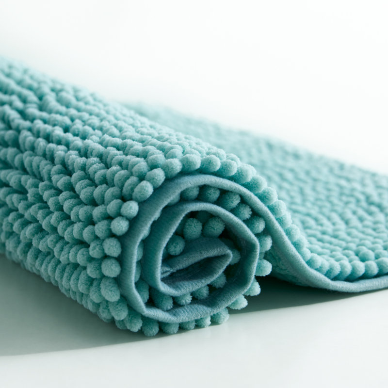Tapis de bain, tapis d'intérieur, tapis de salle de bain Linenspa Chenille