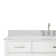 Aberdeenshire 60" Single Bathroom Vanity with Carrara White Marble Top