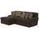 Blain 2 - Piece Upholstered Sectional with 6 Included Accent Pillows
