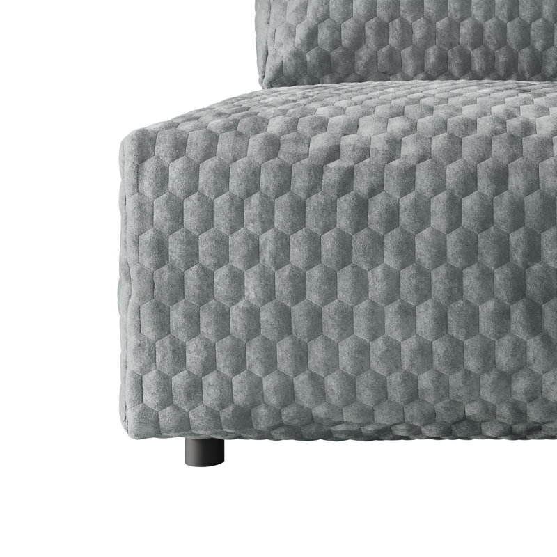 Fauteuil d'appoint Amos, Gris