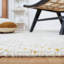 Tapis beige en laine / coton tissé à la main Casablanca-1982733889