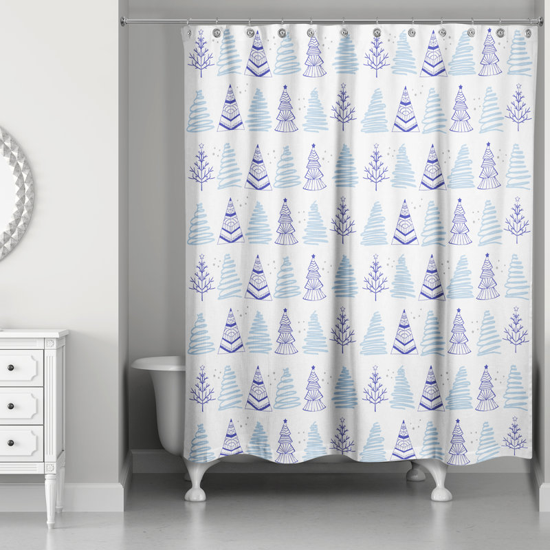 Rideau de douche simple Dakodah