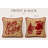 Saint Nick Cotton Reversible Throw Pillow