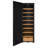 185 Bottle Single Zone Wine Vault With Solid Black Hinge Door-124245644