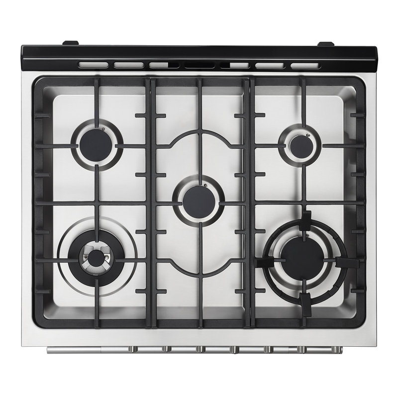 Empava 30" Stainless Steel Convection Gas Range with 5 Burners