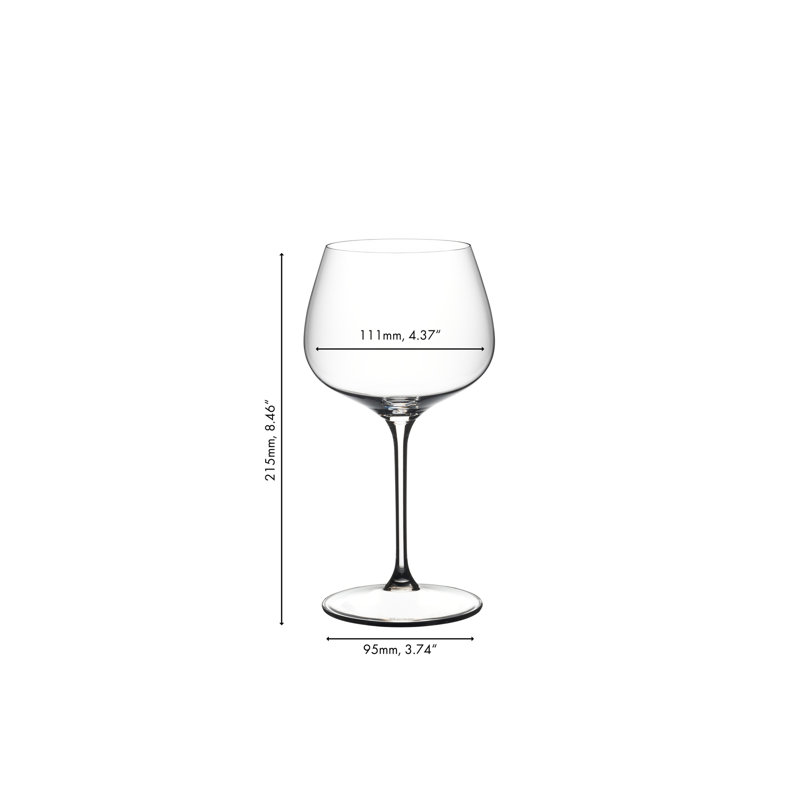 RIEDEL GRAPE @ RIEDEL Verre à vin Chardonnay / Gin Tonic chêne (ensemble de 2)