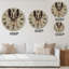 Portrait of Hare II - Horloge murale traditionnelle-2055896878