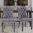 Tufted Velvet Wing Back Side Dining Chairs-747323165-747323155
