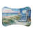 Gentle Ocean Landscapes - 1 Piece Bone Shape Feeding Mat
