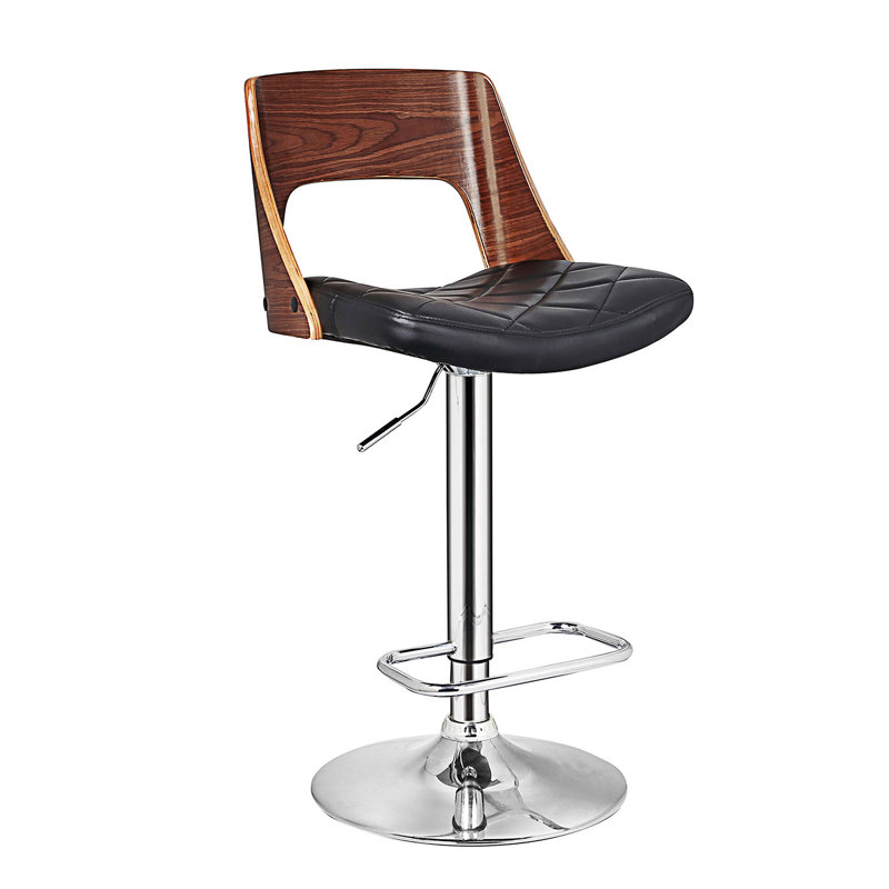 Adjustable Swivel Bar Stool