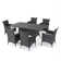 Bondy Rectangular 6 - Person 69.25" Long Dining Set with Cushions