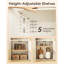 176.4cm H x 48cm W Engineered Wood Bookcase-563385496
