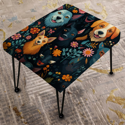 Milano - Animal Print Rectangle Ottoman