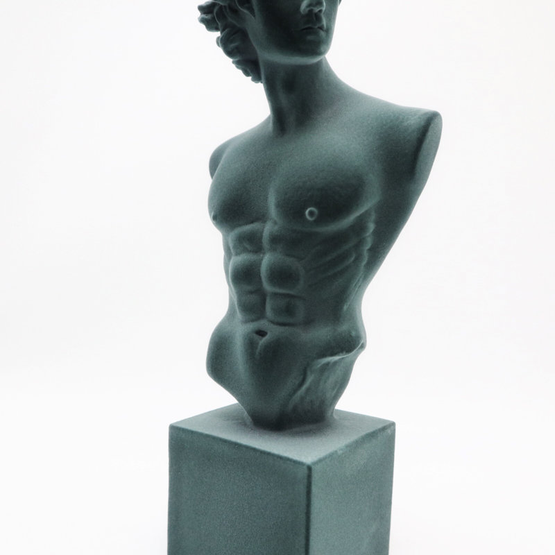 Sculpture Aadirath Flock Design David, Vert
