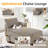  34.65’’ Upholstered Chaise Lounge Sofa Chair with Hidden Storage-1623974127