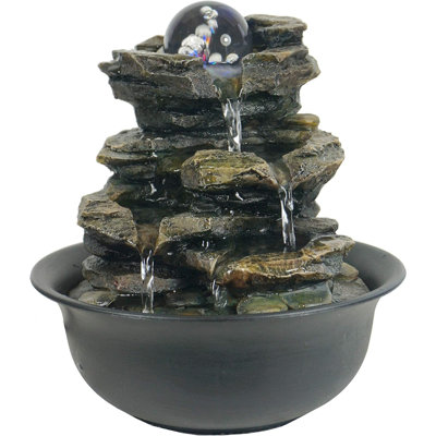 Kentlyn Outdoor Waterfall Fountain