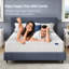 Salton 27cm Medium Gel Memory Foam Pocket Sprung Mattress-1976427294