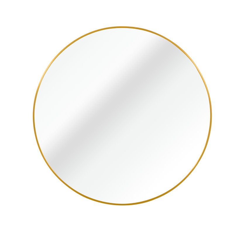 36 Inch Metal Round Bathroom Mirror