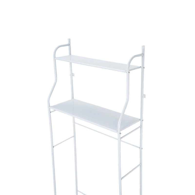 Steel Freestanding Bathroom Shelves, White