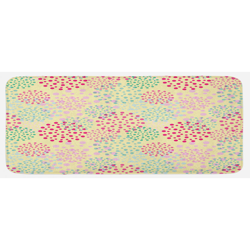 Tapis de cuisine abstrait